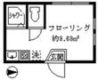 中野区中央3丁目の間取図
