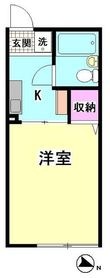 シティハイムリーベ馬込の間取図