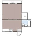 コーポHATAの間取図