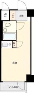 ライオンズプラザ新宿の間取図