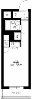 リバティヒルズ中野江原の間取図