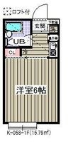 ハイツこだいらの間取図