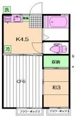 杉並区上井草4丁目の間取図