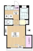 板橋区上板橋1丁目の間取図
