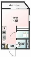 Glanbell墨田Ⅱの間取図