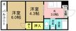 山﨑コーポの間取図