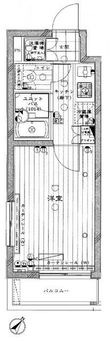 ルーブル豊玉伍番館の間取図