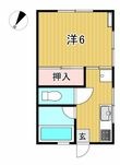 第5北原コーポの間取図