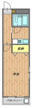 イレブンアールの間取図