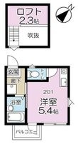 イーストハイムの間取図