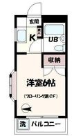 世田谷区南烏山6丁目の間取図