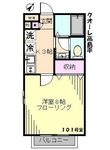 クオーレ高島平の間取図