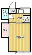 コーポ金森の間取図