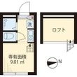 中野区東中野2丁目の間取図