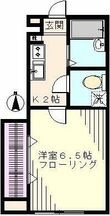 Beeαの間取図