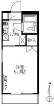 中野区東中野2丁目の間取図