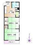 中野区江古田1丁目の間取図