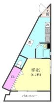 魚秀ビルの間取図