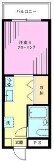 ハイム長島の間取図