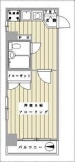 文京区千駄木3丁目の間取図