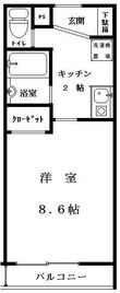 江戸川区東瑞江3丁目の間取図