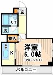 世田谷区南烏山6丁目の間取図