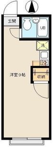 中野区上高田2丁目の間取図