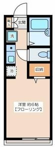 世田谷区経堂2丁目の間取図