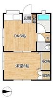 第一金井コーポの間取図