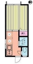 ベジコート明大前の間取図