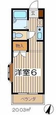 ハイム紫水の間取図