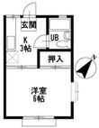 ファミールKの間取図