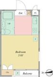 新宿区西新宿３丁目の間取図