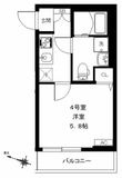 足立区中川3丁目の間取図