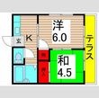 田辺ハイツⅠの間取図