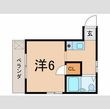 コーポあさひの間取図