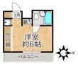 メイプルハイムⅡの間取図
