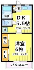 エクセレントK1の間取図