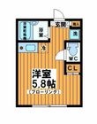 世田谷区羽根木2丁目の間取図
