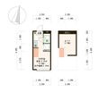 ガジョーニの間取図