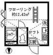 杉並区高円寺南1丁目の間取図