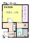 板橋区弥生町の間取図