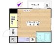 豊島区千早2丁目の間取図