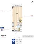 ニューガイアリルーム葛西駅南No.20の間取図