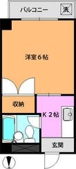 新宿区早稲田町の間取図