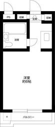 新宿区上落合1丁目の間取図