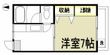 世田谷区祖師谷4丁目の間取図