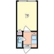 三軒茶屋アサカコーポ3の間取図