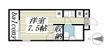 メゾンドルウィールの間取図