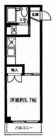 ブルーハイネス落合の間取図